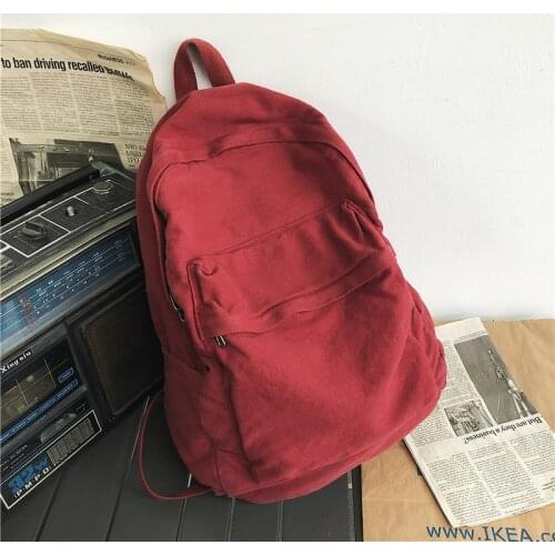 Girl Women Backpack School Bag Womens Backpack 2020 Student Fashion Canvas Teenager Daypack Teenage Bagpack Teen Rucksack