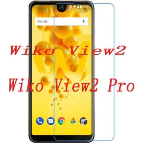 5PCS Glass For Wiko View 2 Pro Tempered Glass 9H 2.5D Premium Screen Protector Film For Wiko View 2 6.0" Scratch Proof Guard