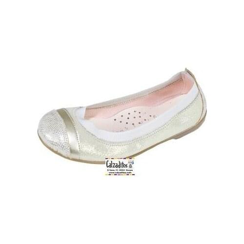 Ballerinas suede metallic for Girl brand Dobsons.com
