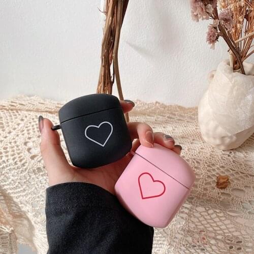 Hard PC Earphone Case For Edifer LolliPods Cute Love Heart Bluetooth Headset Protecte Charging Case For Edifier tws200