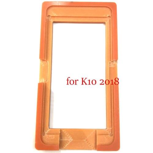 LCD Outer Glass Lens Display Screen Glue OCA Alignment Mould Mold For LG K10 2018