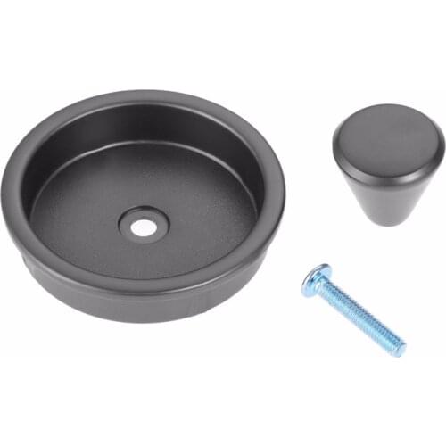 1pc Hidden Zinc Alloy Cabinet Knobs and Handles Round Recessed Cupboard Pulls Concealed Door Drawer Furniture Handles