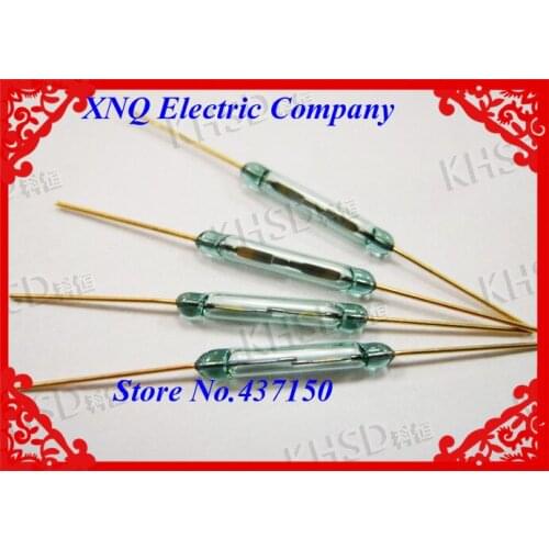 10pcs/lot , normally open type dry reed pipe diameter 2.54MM length 16.5MM glass MKA16101 ,UU