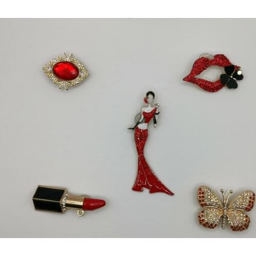 5/10pcs Shoes Charms Designer Croc Charms Bling Rhinestone for Shoes Girl Gift for Clog Decaration Metal Colorful Croc Jeans