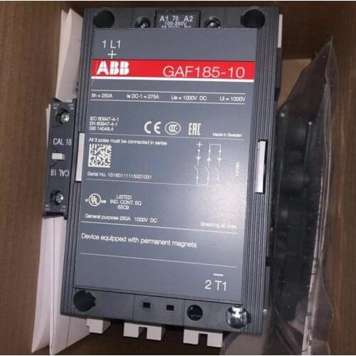 ABB GAF185 1-pole (3-pole in serie) contactors GAF185-10-11