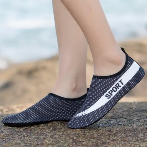 Aqua Socks For Men Barefoot Shoes Women Summer Water Shoes Woman Swimming Diving Shoes Non-Slip Beach Slippers Fitness Sneakers
