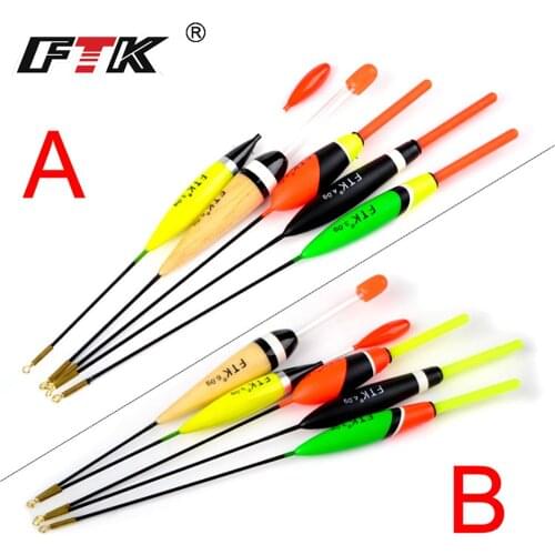 Barguzinsky Fir 5Pcs/Lot 18cm-22cm Fishing Float Length Floating 3g 6g Mix Color For Carp Fishing