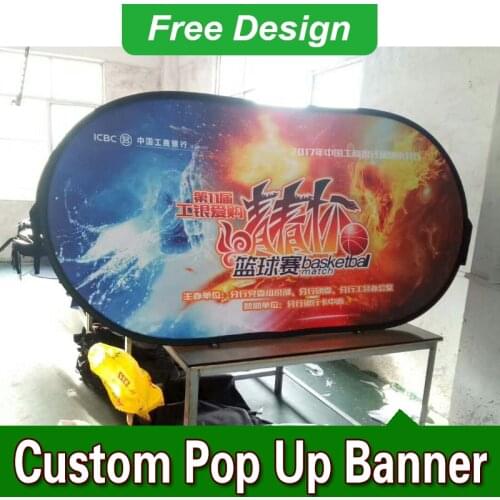 Free Design Free Shipping Vertical Top Banner Frame Pop Up A Frame Banner Pop Up A Frame