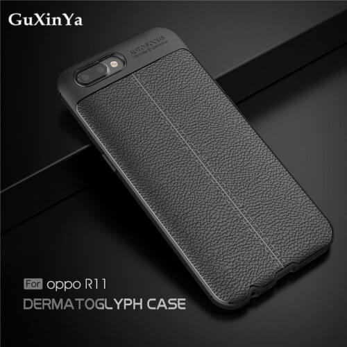 For Oppo R11 Cases Cover Luxury Leather ShockProof TPU Back Protective Case For Oppo R11 Phone Fundas For OPPO R11 Coque 5.5"