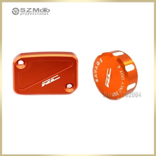 For KTM RC 200 250 390 RC390 RC200 RC250 Front & Rear Brake Master Cylinder Cover Reservoir Motocycle Oil Fluid Cap Tank Cup