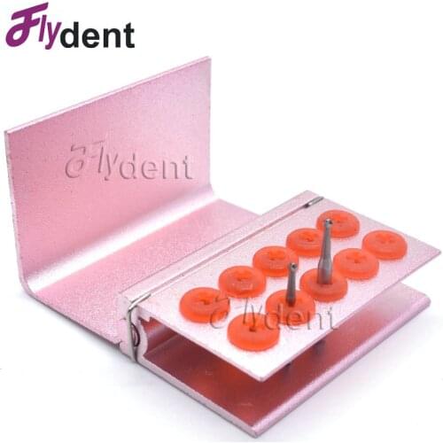 Dental Autoclavable metal holder of high speed& low speed bur for organizing and cleaning Autoclavable metal box as Ergo