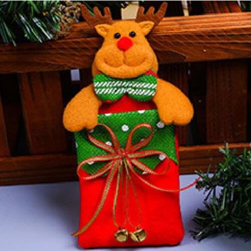 Cute Design Halloween Supplies Non-Woven Fabric Funny Gift Candy Gift Bags Handbag Christmas Tree Hanging Ornaments Supplies