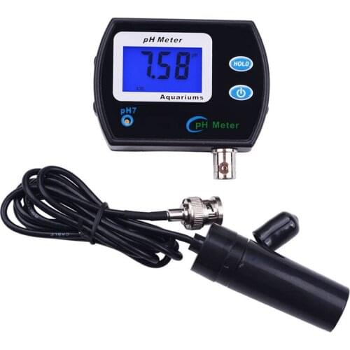 Mini Online Water Quality Tester pH Meter aquarium water Monitor Analyzer tds meter with Temperature Compensation ATC pH-990