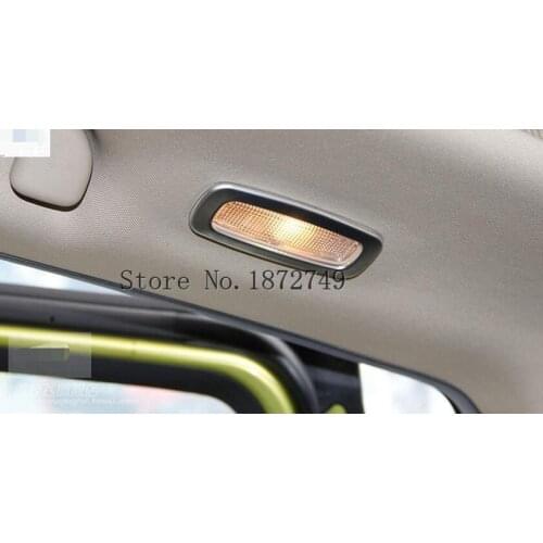 For Suzuki sx4 s-cross 2014 ABS Rear Seat Roof Reading Lamp Light Cover Trim Sticker