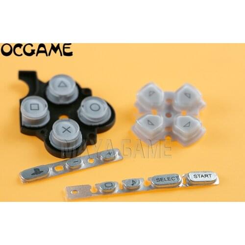 OCGAME Multi color Left Right Buttons Key pad Set Repair Replacement buttons for PSP 3000 PSP3000 Slim Console Wholesale
