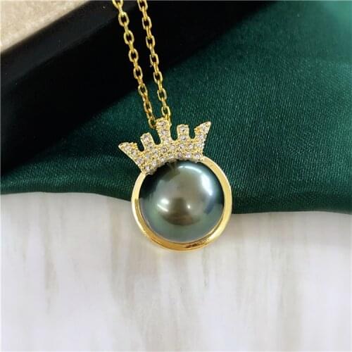 Wholesale Gold Plated Pendant Mountings Findings Jewelry Settings Parts for Pearls Beads Stones, 10pcs/lot