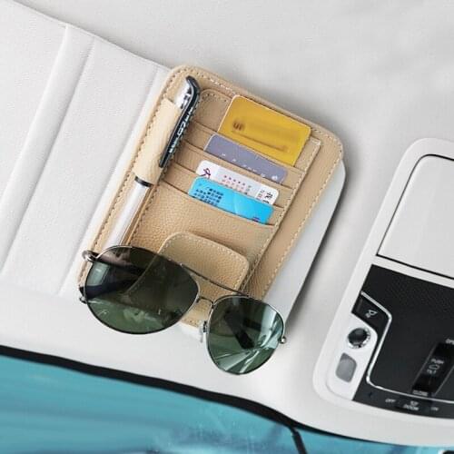 Car Card Package Holder Glasses Storage Pen Organizer For Renault Koleos Megane Scenic Fluence Laguna Velsatis Twingo Clio