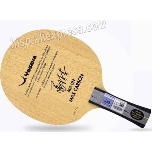 Original Yasaka Malin MAX CARBON table tennis blade fast attack table tennis racket cabon ping pong racket