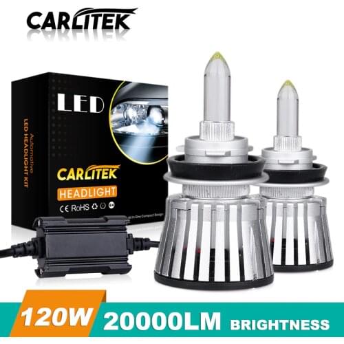 Led H7 H9 H11 Автомобильные лампы 120W 20000LM 6000k White Bi Led Super Brightness Car lamp Auto Accessories LED Headlight