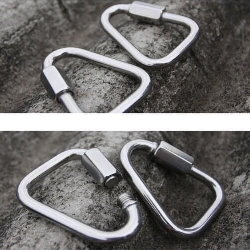 HQ Triangle Quick Link 316T Stainless Steel Delta Quick Link M6 10PC/Lot Rigging Hardware
