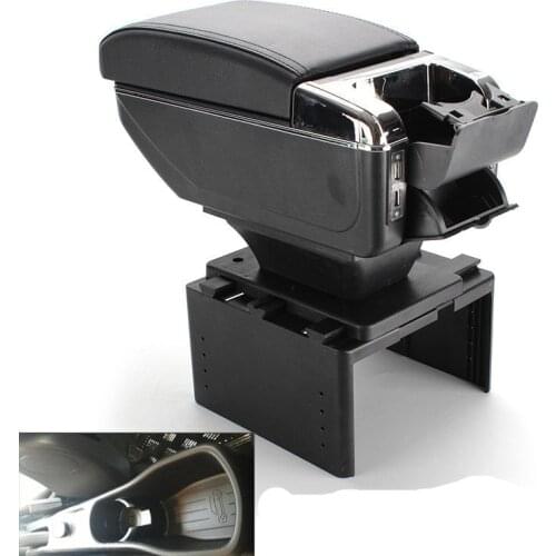 For Renault Twingo Armrest Box Universal Car Central Armrest Storage Box modification accessories
