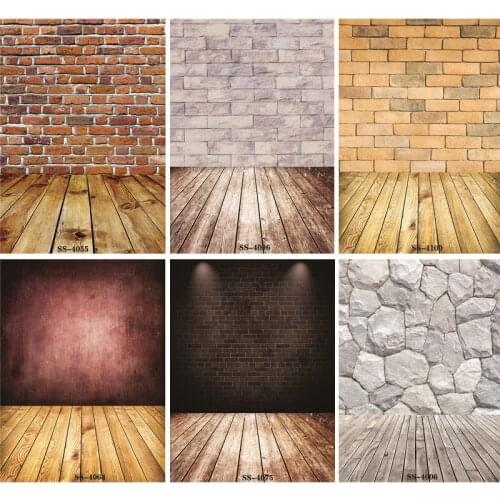 ZHISUXI Vinyl Photography Backdrops Brick Wall Theme Photo Studio Background 20026SS-03