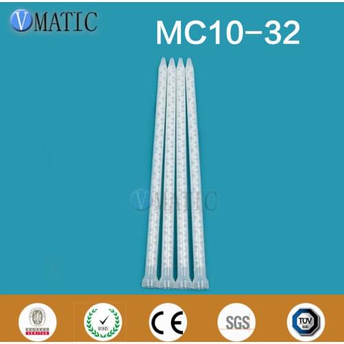 High Quality Resin Static Mixer MC10-32 Mixing Nozzles For Duo Pack Epoxies (White Core)