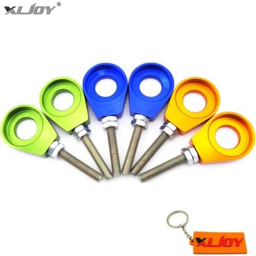 XLJOY 15mm Chain Adjuster Tensioner For Chinese CRF50 KLX110 SSR SDG Pit Dirt Bike 50cc 90 110cc 125cc 150cc