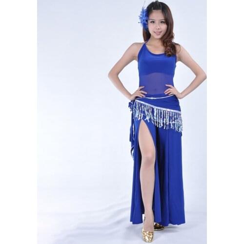 BQ058 Belly Dance Costume Female Adult Sexy Sleeveles Top Performance Clothes Suit Professional Practice Dress Summer Clothing