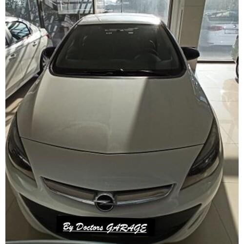 Bat Mirror Cover For Opel Astra J 2009-2016 Piano Glossy Black Wing Case Covers Body Kit Rearview Auto Car Styling Accessory