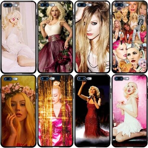 Cover Case for Huawei Honor Mate 10 20 30 P10 P20 P30 P40 Lite E P Smart Plus Z 2019 2020 Y9 Prime Christina Aguilera