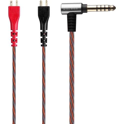 For Sennheiser HD25 PLUS 420 480 490 headset balance line 2.5/3.5/4.4mm 99.999% high purity single crystal copper silver-plated