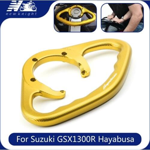 For Suzuki GSX 1300R Hayabusa Motorcycle CNC Aluminum Passenger Handgrips Hand Grip Tank Grab Bar Handles Armrest Accessories