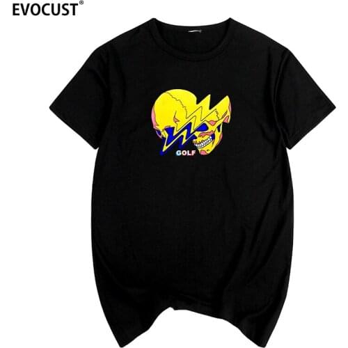 Golf Wang Skeleton Tyler The Creator skate rapper hip hop music T-shirt Cotton Men T shirt New TEE TSHIRT Womens