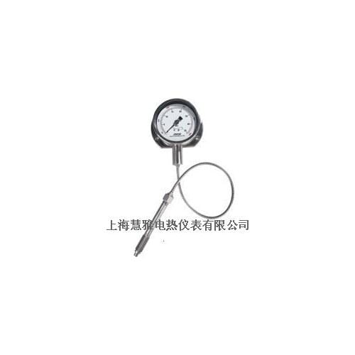 Flexible tube standard pressure gauge PT124Y-614-35MPA-1/2 (standard length 152mm)
