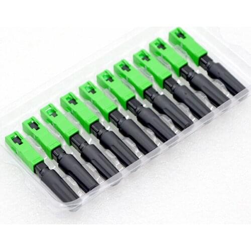 GONGFENG 100pcs New Hot SC/APC Optic Fiber Fast Connector FTTH Embedded Fiber Optic Quick Connector Special Wholesale