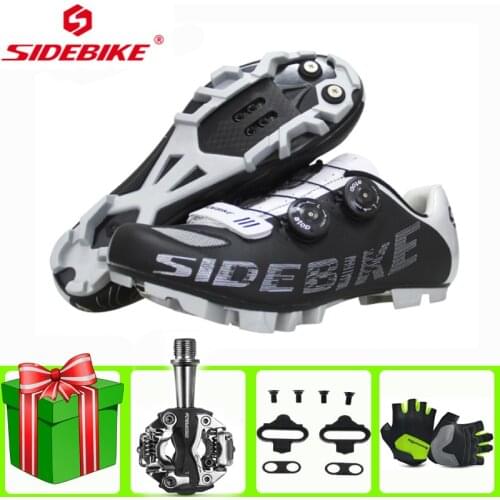 Sidebike Mtb Cycling Shoes Men Sneakers Professional Mountain Bike Bicycle Sneakers Nylon Sole Sapatilha Comfortable Bicicleta