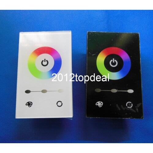 Wall-Mounted DC12-24V Full-Color Touch Panel Dimmer Controller For RGB LED Strip