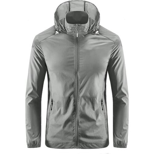 2021 summer new fishing clothes fashionable lightweight breathable hooded sunscreen skin clothes