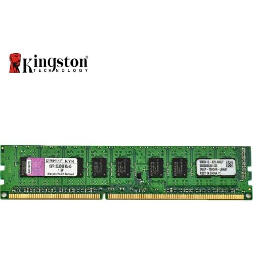 Kingston ECC Memory RAM DDR3 2GB 4GB 8GB 1333MHz 1866MHz 2gb 4gb 8gb 240pin 1.5V PC3-10600U working on Workstation and servers