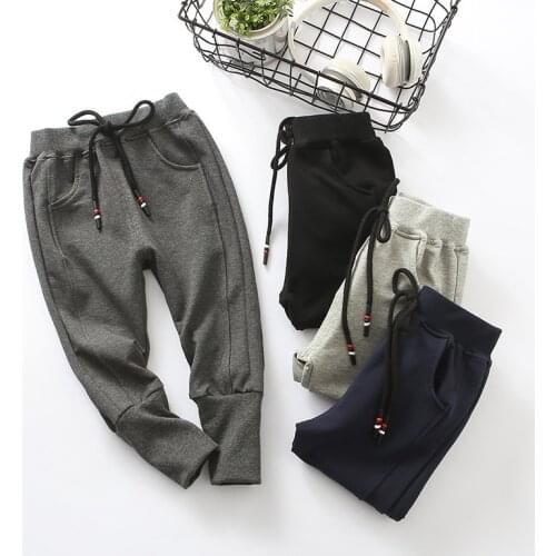 Boys Pants Children Trousers Kids Spring Autumn Clothes for Baby Boy Harem Pants toddlers solid