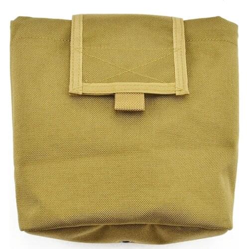 TwinFalcons Tactical MOLLE Roll-Up Utility Dump Pouch CORDURA Modular Combat Hunting Camping Climb Tactical Hike TW-M008