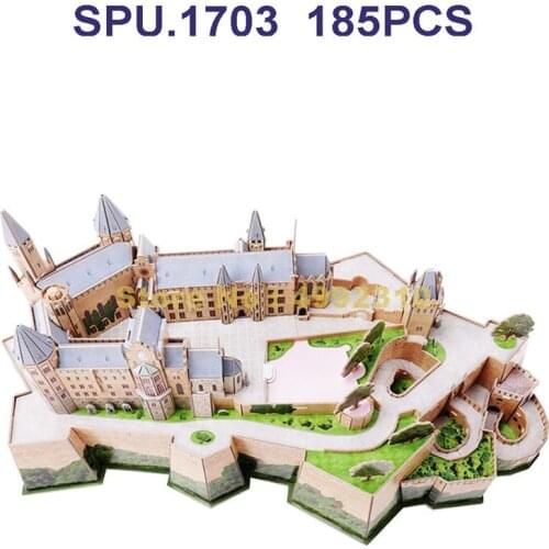 185pcs World Famous Architecture Castle Of Hohenzollern 3d Paper Modal Puzzle Toy