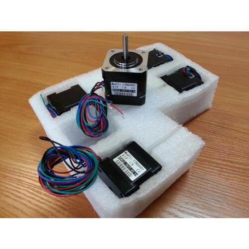 5 pcs 4-lead Nema17 Stepper Motor 42 Nema 17 42BYGH (17HS4401) 40mm 1.7A 3D printer motor and CNC XYZ