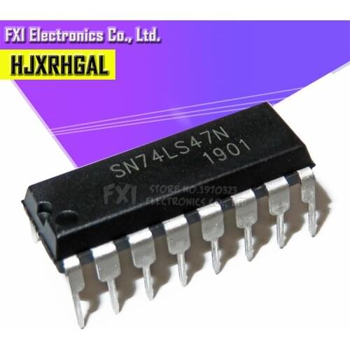50PCS SN74LS47N SN74LS47 DIP16 DIP 74LS47
