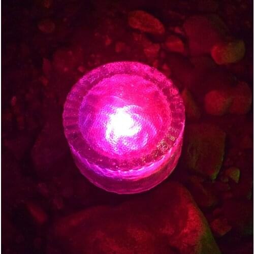 Free Shipping Underground Light Waterproof Rgb Solar Powered Led Brick Garden Lawn Decorative Light Lamp