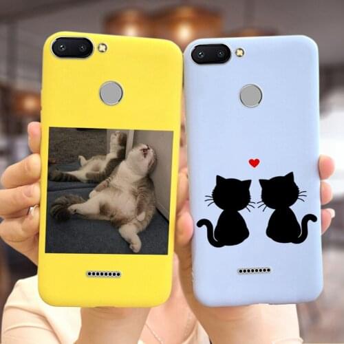 For Xiaomi Redmi 6 6A 5A 4A Case Cute Cartoon Painted Cover For Xiaomi Redmi 6A 6 a 5A 4a Redmi6 Redmi6A Phone Cases Soft Fundas
