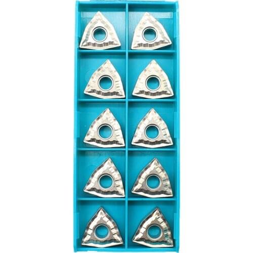 10PCS WNMG080404 MT CT3000 WNMG431 Cermet Grade carbide inserts WNMG080404 lathe cutter tools External turning tools CNC tools