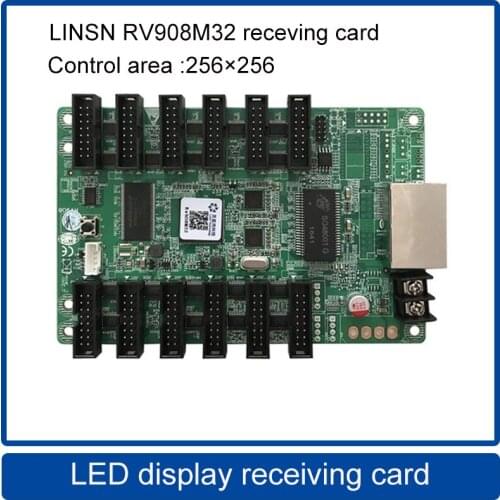 LINSN RV908M32 LED Display Receiving Card,Outdoor and Indoor Full Color LED Display controller,supports up to 32 scan mode