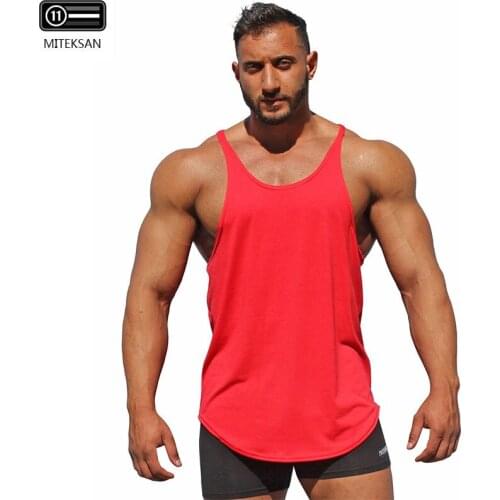 MITEKSAN Men's Sleeveless T-Shirts